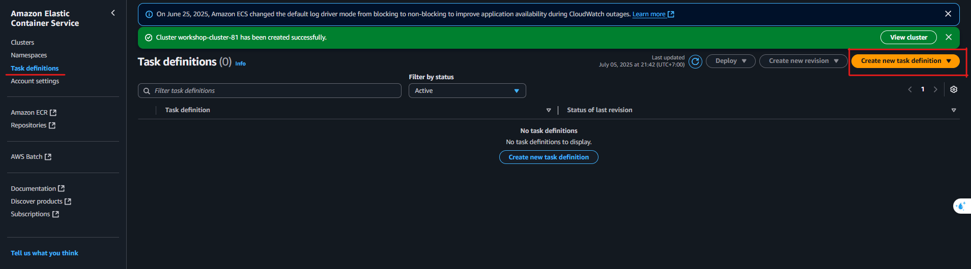 Elastic Container Registry