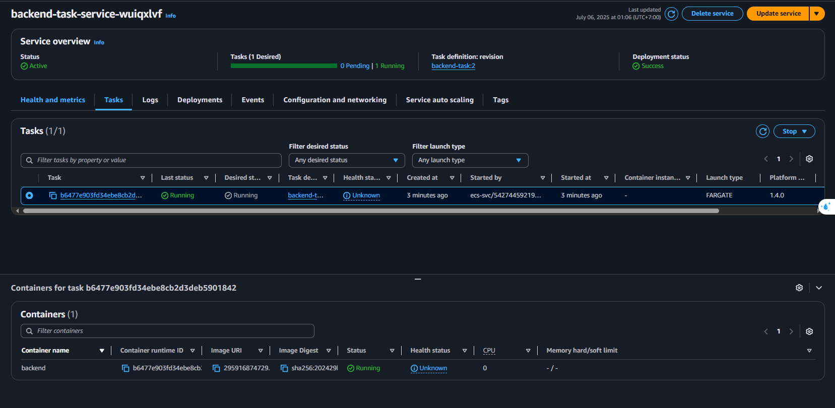 Elastic Container Registry