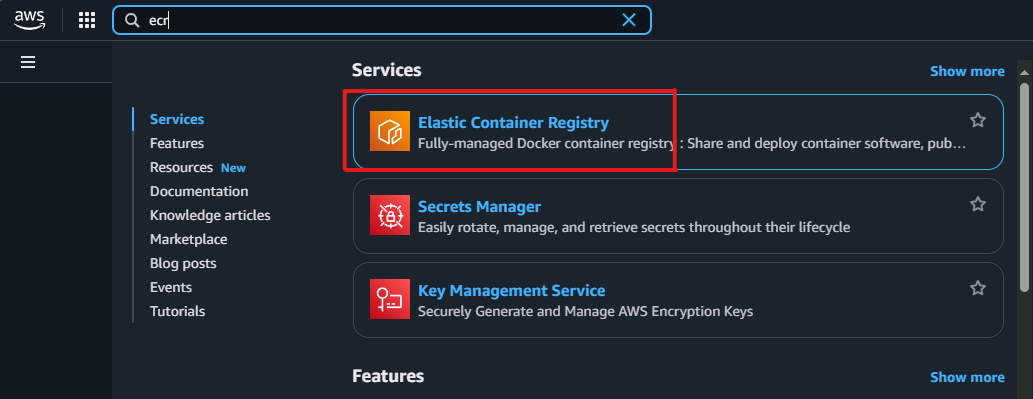 Elastic Container Registry