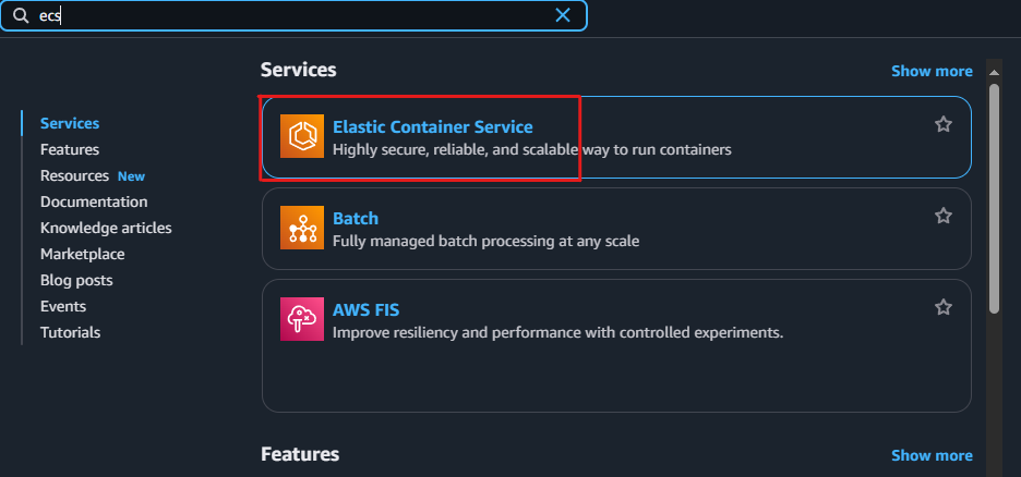 Elastic Container Registry